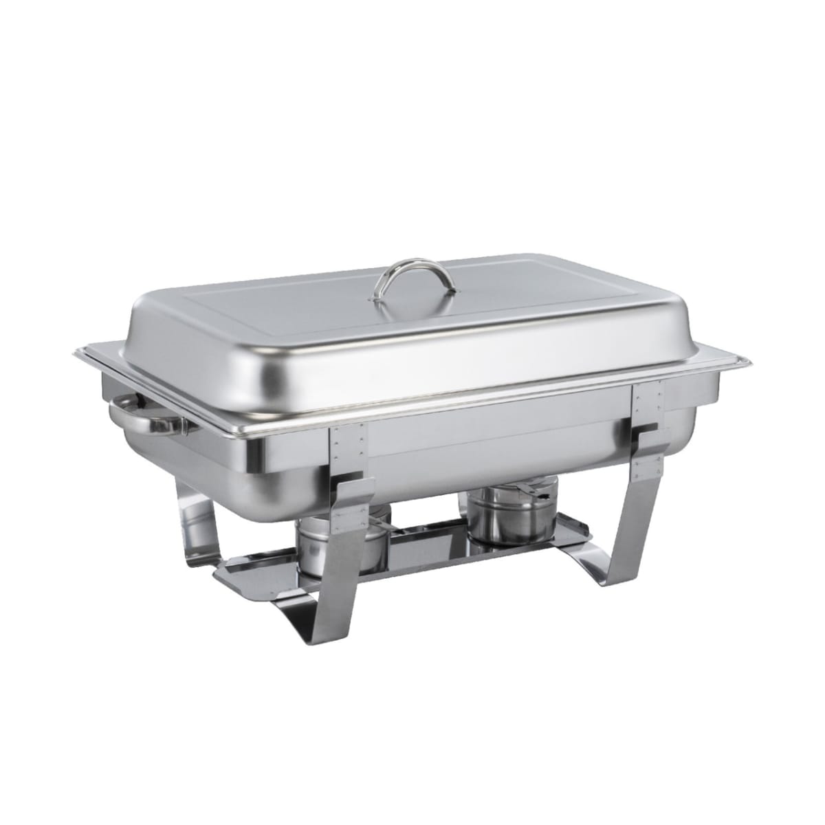 Chafing dish à brûleurs combustible