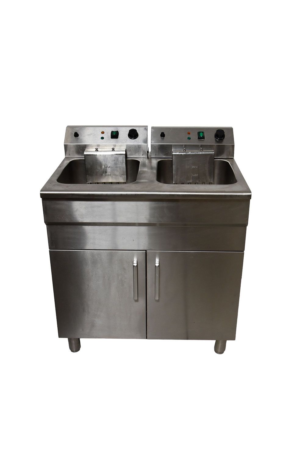 Friteuse electrique 2 x 10 L triphase – Image 2