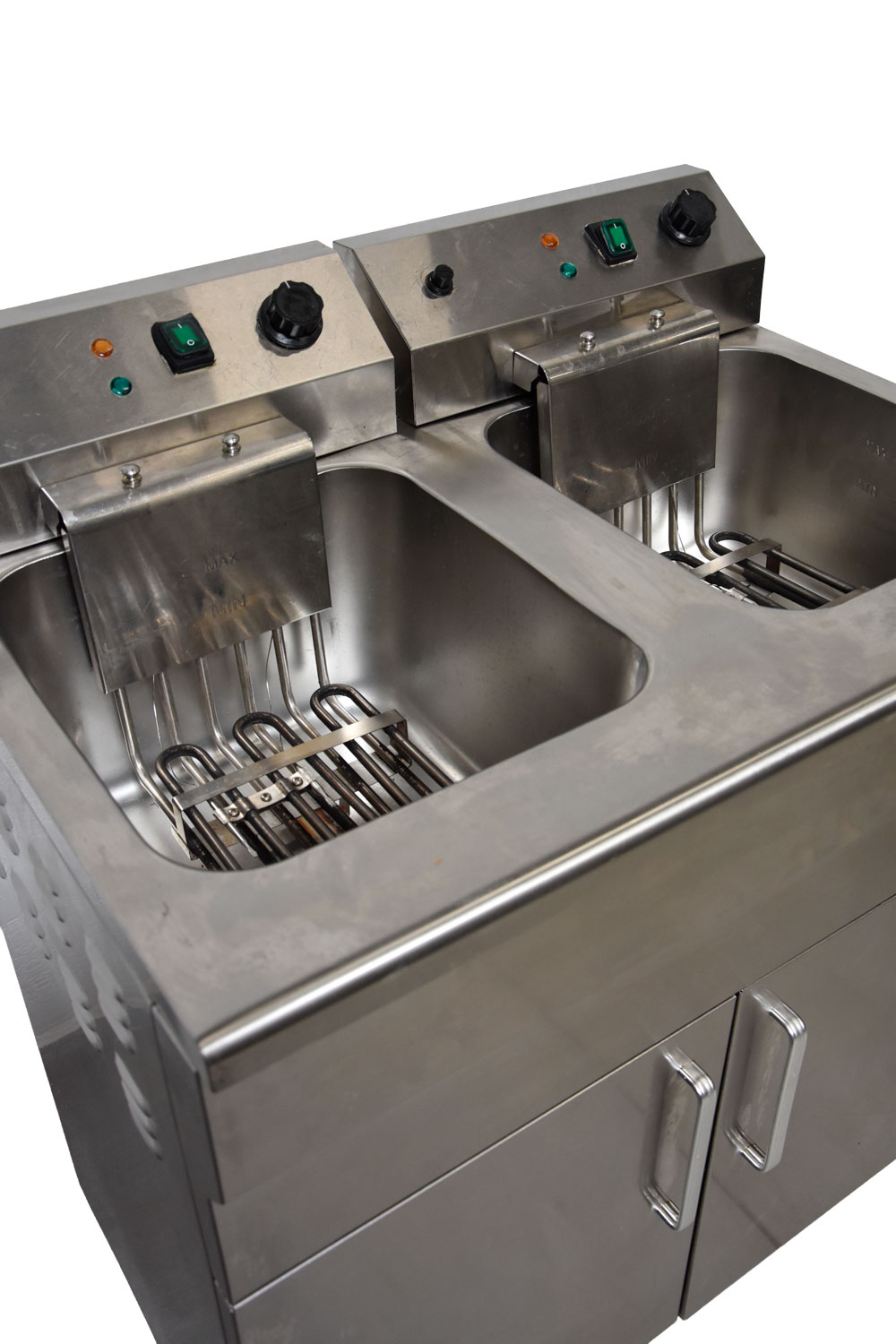 Friteuse electrique 2 x 10 L triphase – Image 3