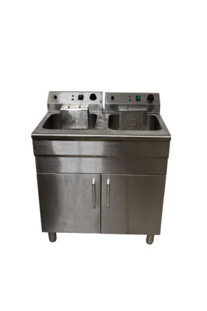 Friteuse electrique 2 x 10 L triphase