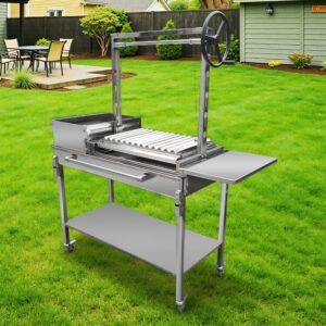 Barbecue charbon 166x73 cm