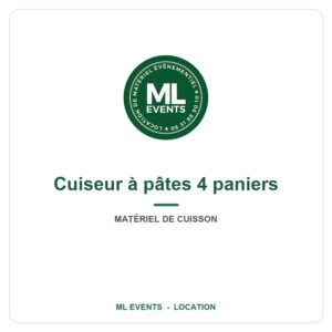 Cuiseur pâtes 4 paniers