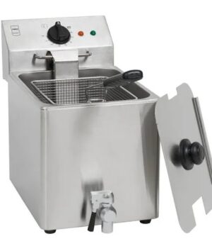 Friteuse électrique double mono 8 L